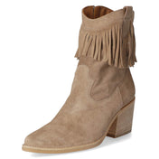 Westernstiefeletten  Beige
