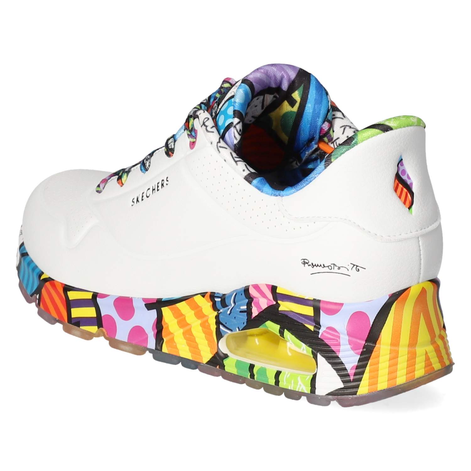Slip Ins Sneaker UNO Britto Landscape Weiß