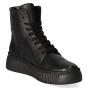 Schnürstiefeletten  Schwarz