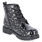 Schnürboots  Schwarz