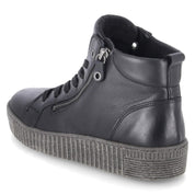 Schnürstiefeletten  Schwarz