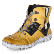 Schnürboots  Gelb