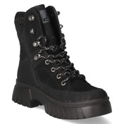 Schnürboots  Schwarz