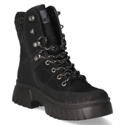 Schnürboots  Schwarz