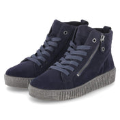 Schnürstiefeletten  Blau