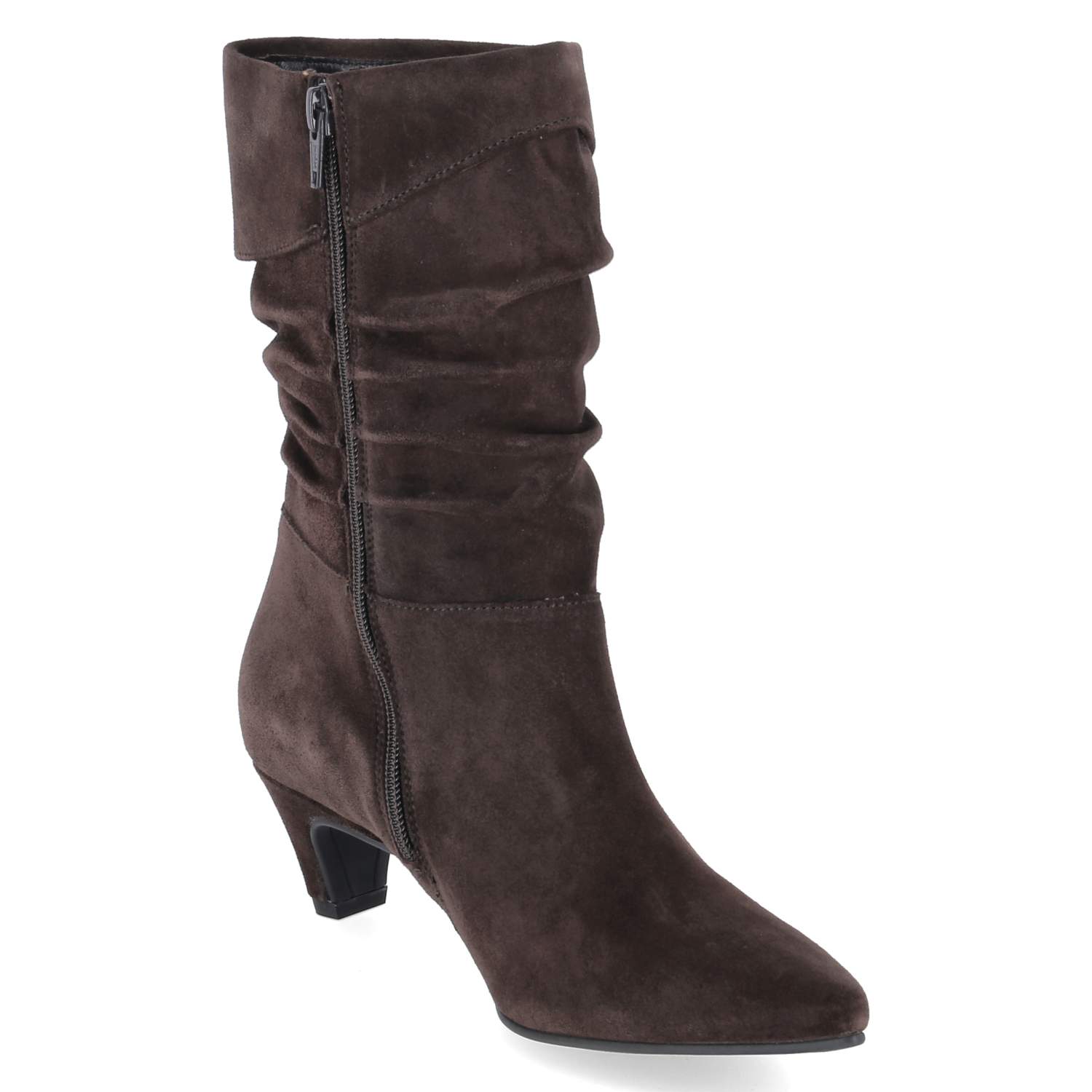 Slouchy Boot Stiefeletten  Braun