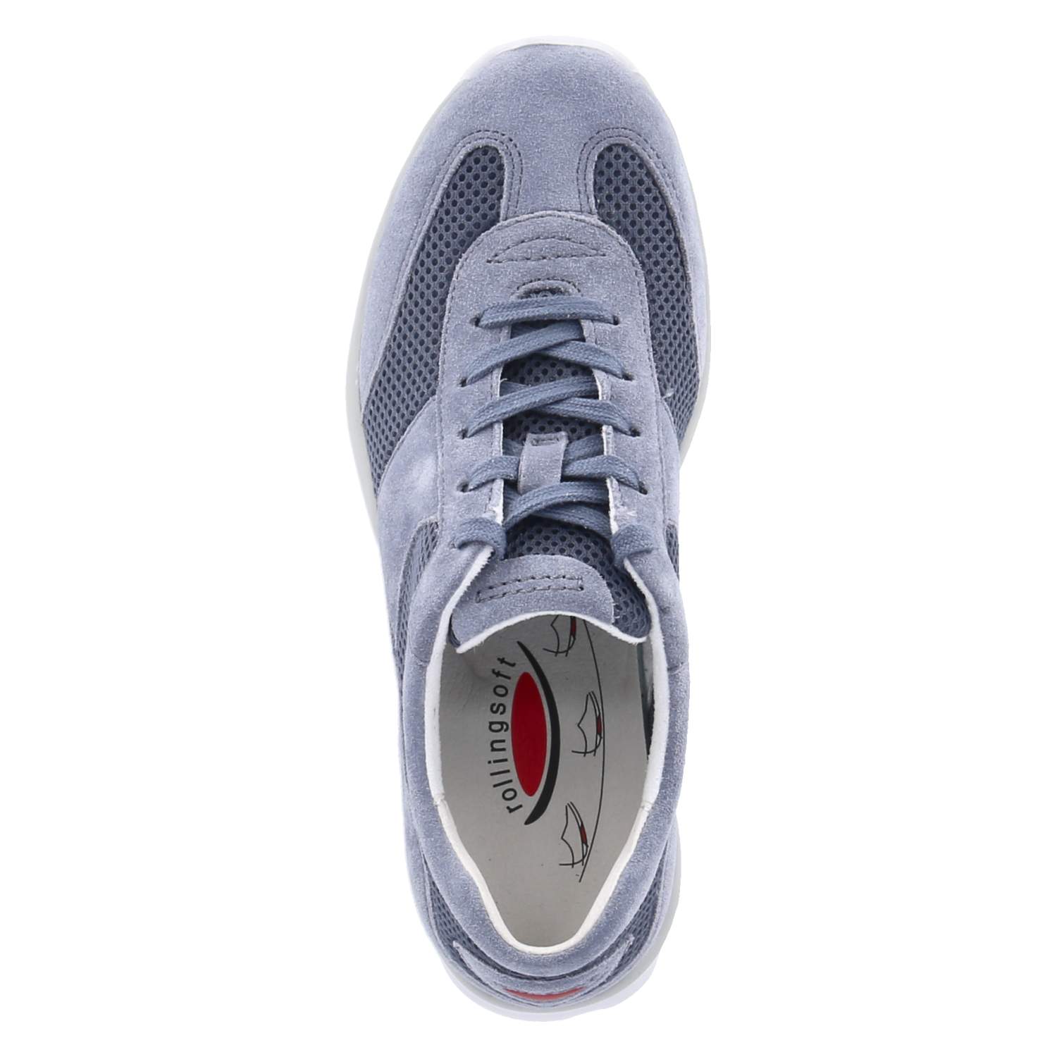 Low Sneaker Blau
