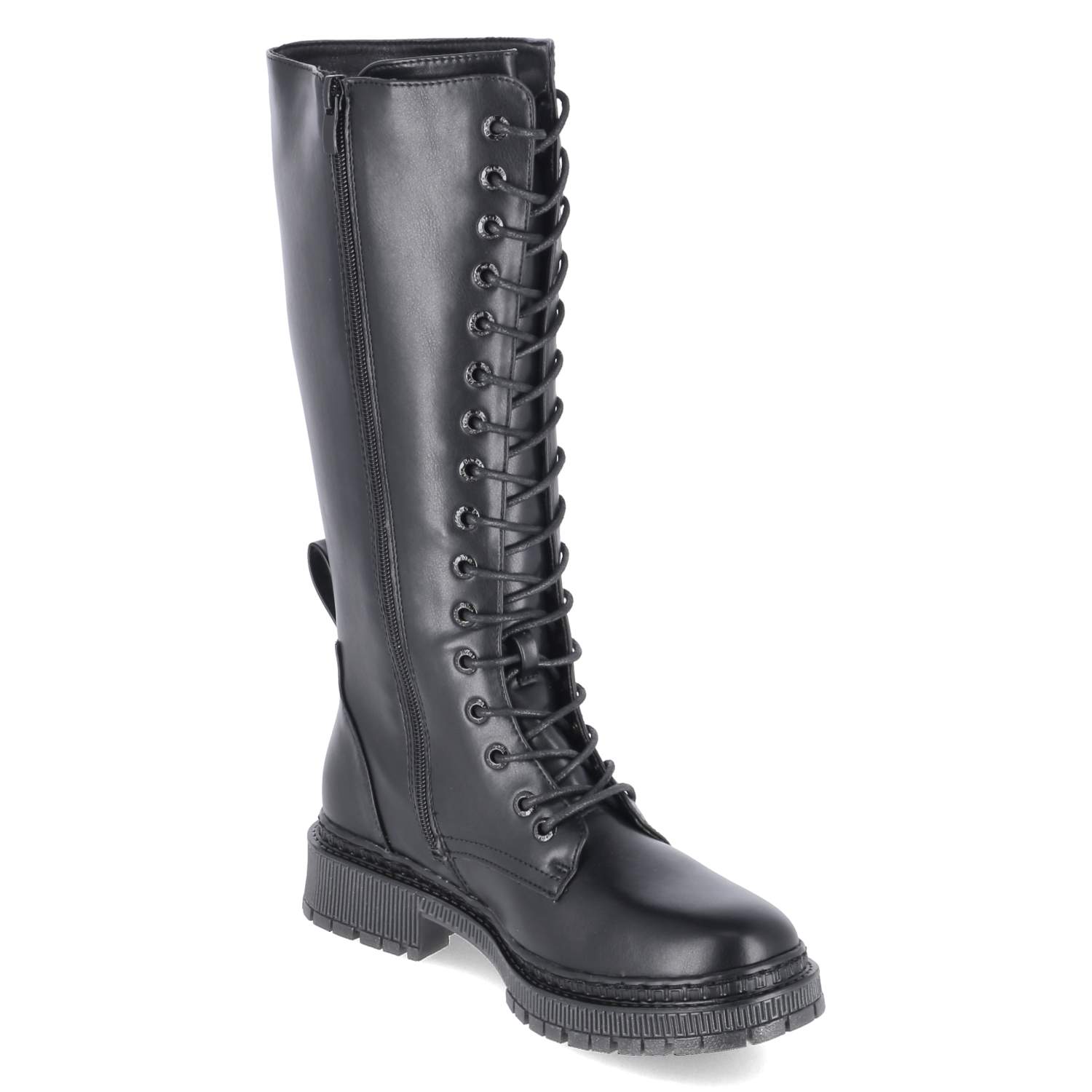 Schnürstiefel  Schwarz
