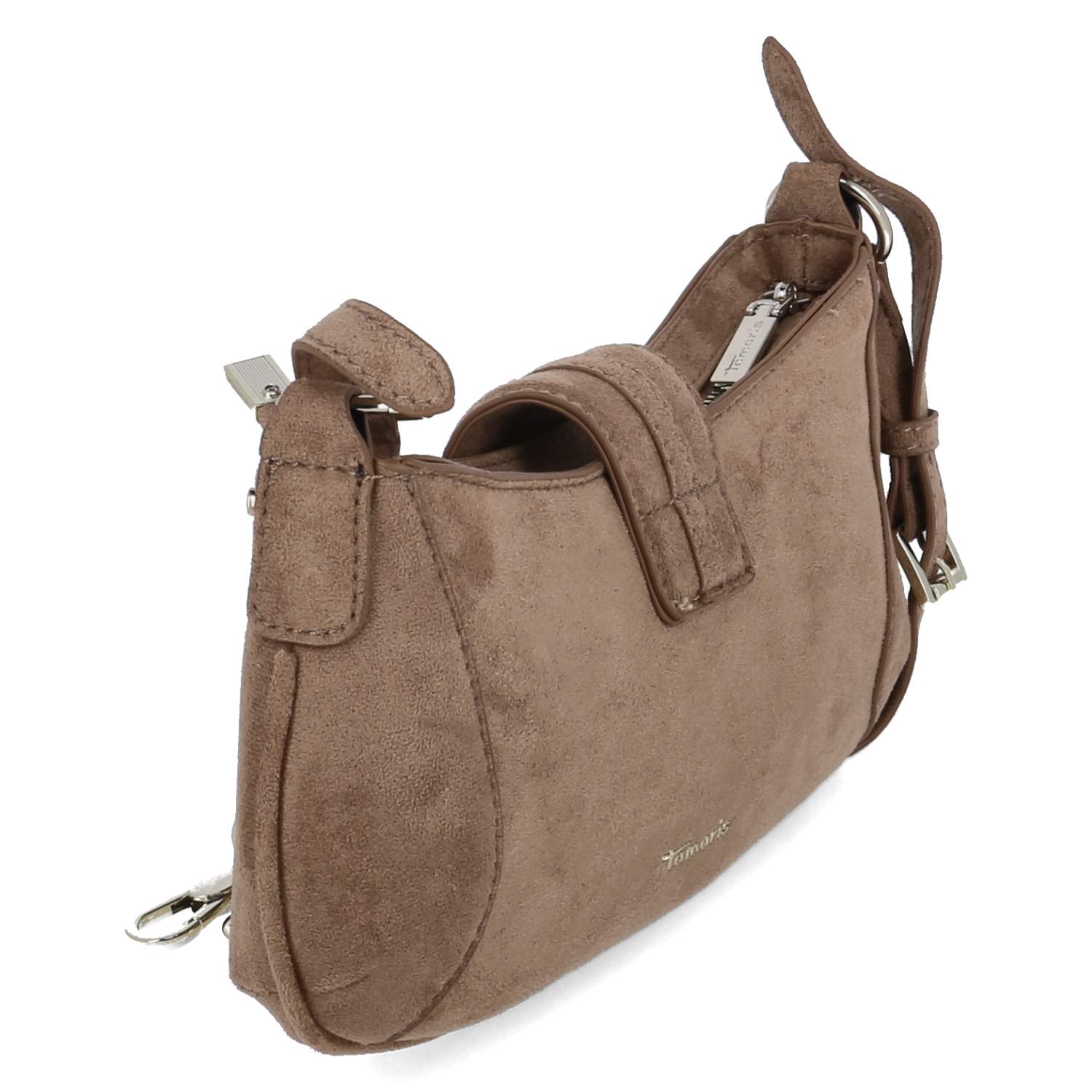 Schultertasche MARINA SUEDE  Beige