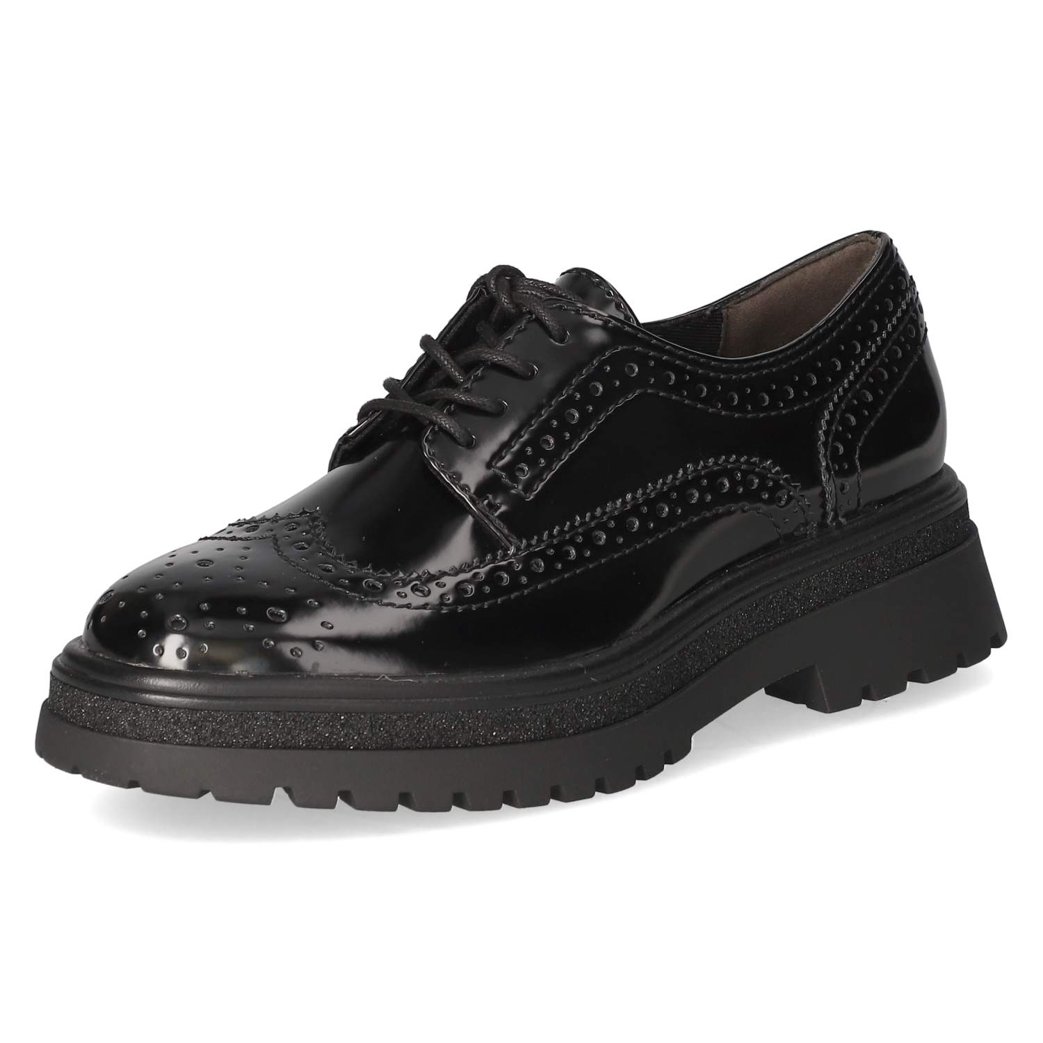 Schnürschuhe  Schwarz