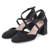 Riemchenpumps  Schwarz
