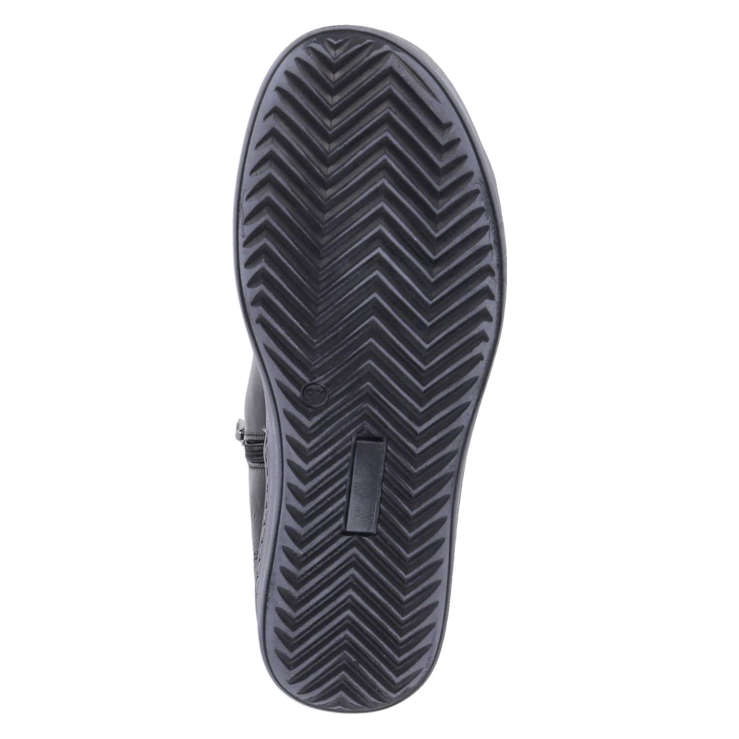 Schnüstiefeletten  Schwarz