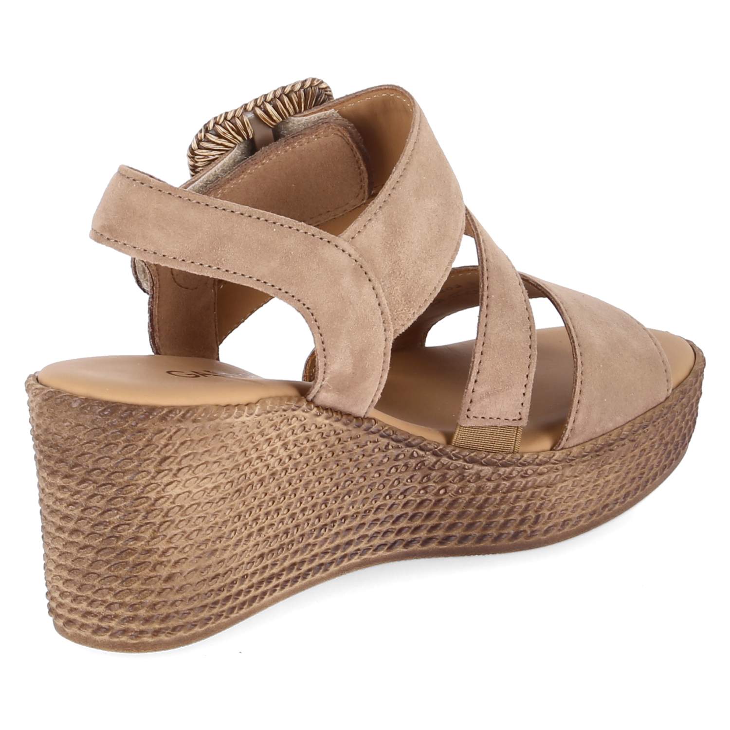 Espadrille-Sandaletten  Braun