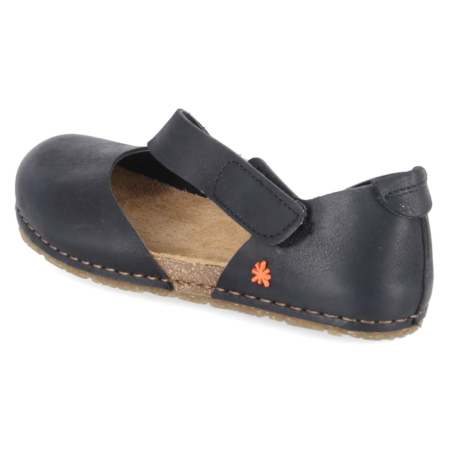 Spangenballerinas CRETA  Schwarz