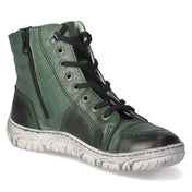Schnürstiefeletten  Grün