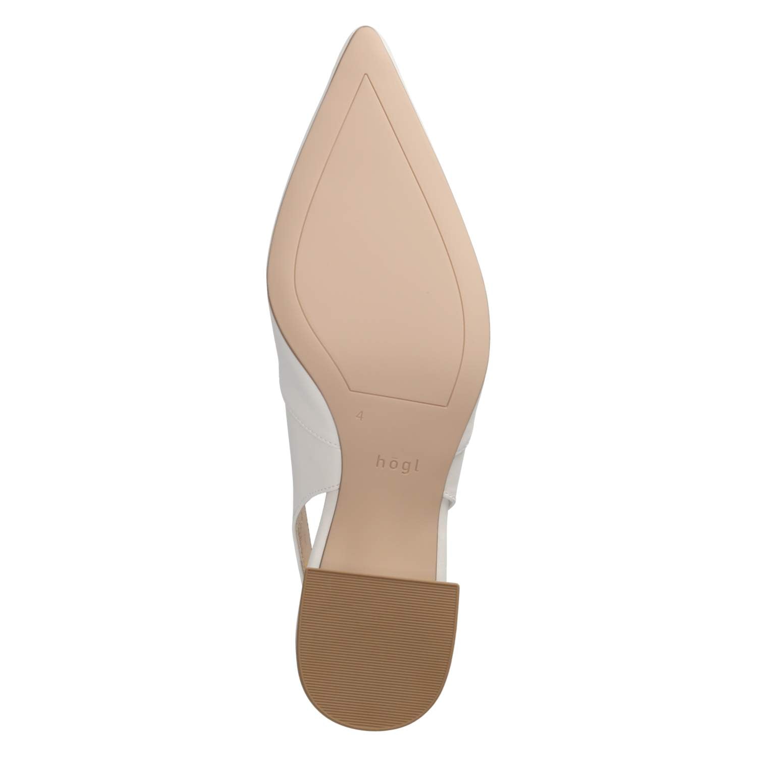 Slingpumps  Weiß