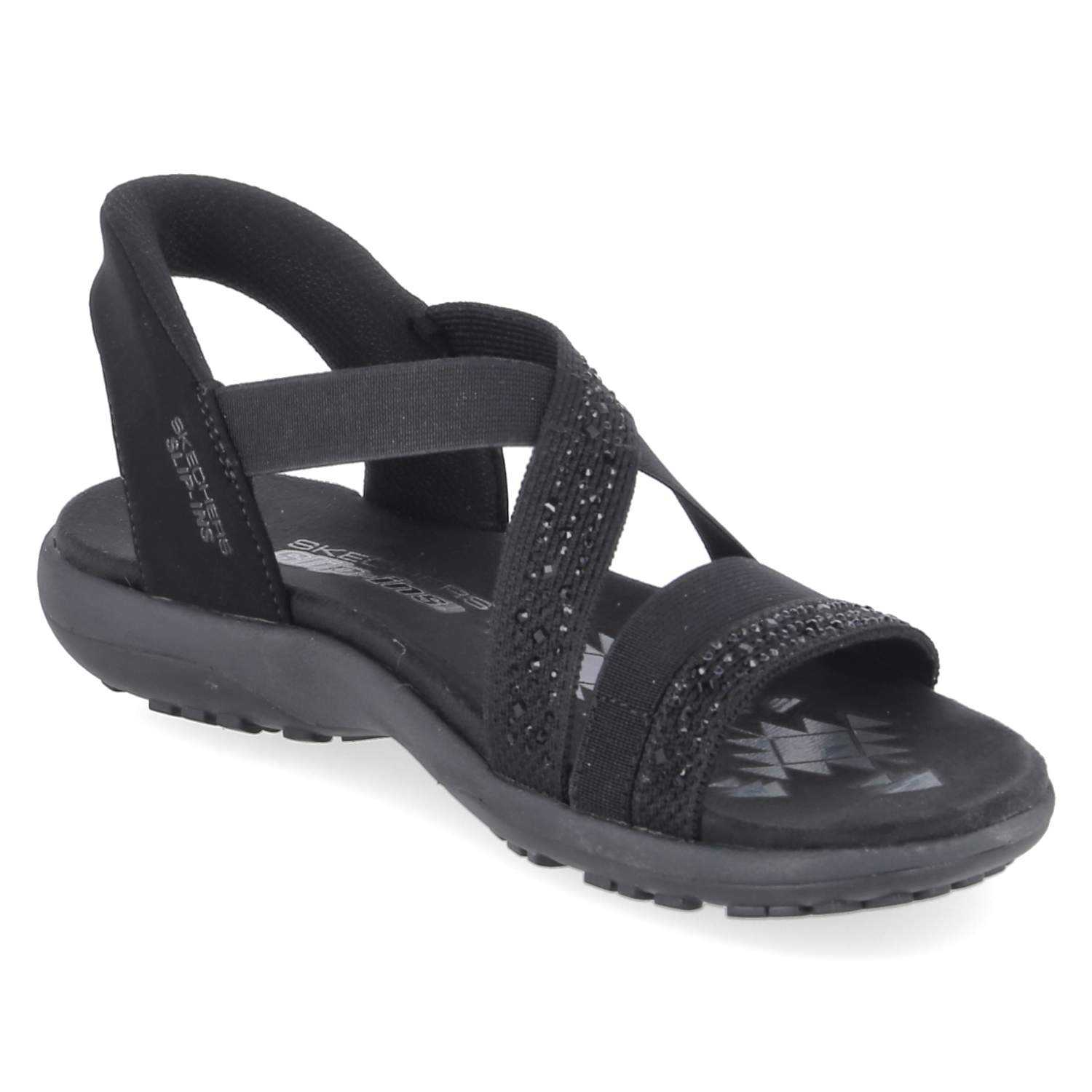 Slip-Sandalen SUMMER SPARKLE  Schwarz