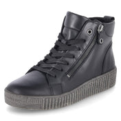 Schnürstiefeletten  Schwarz