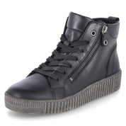 Schnürstiefeletten  Schwarz