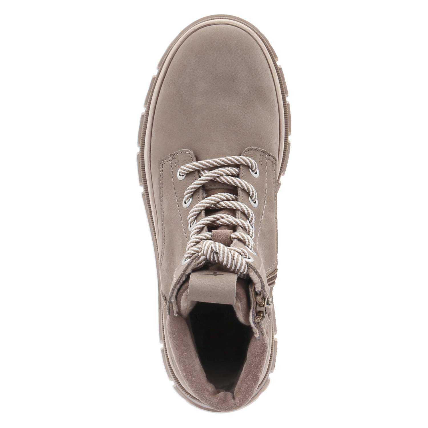 Schnürboots  Taupe