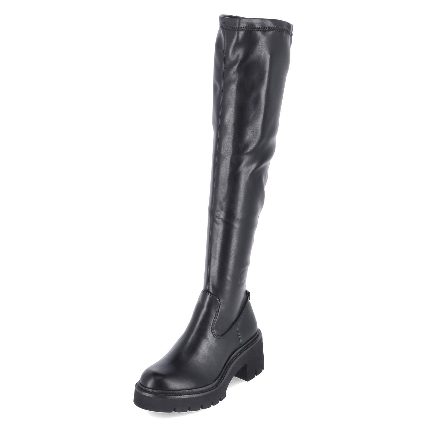 Overkneestiefel  Schwarz