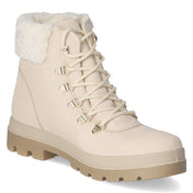 Schnürstiefeletten  Beige