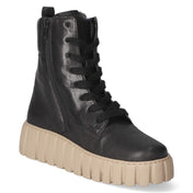 Schnürstiefeletten  Schwarz