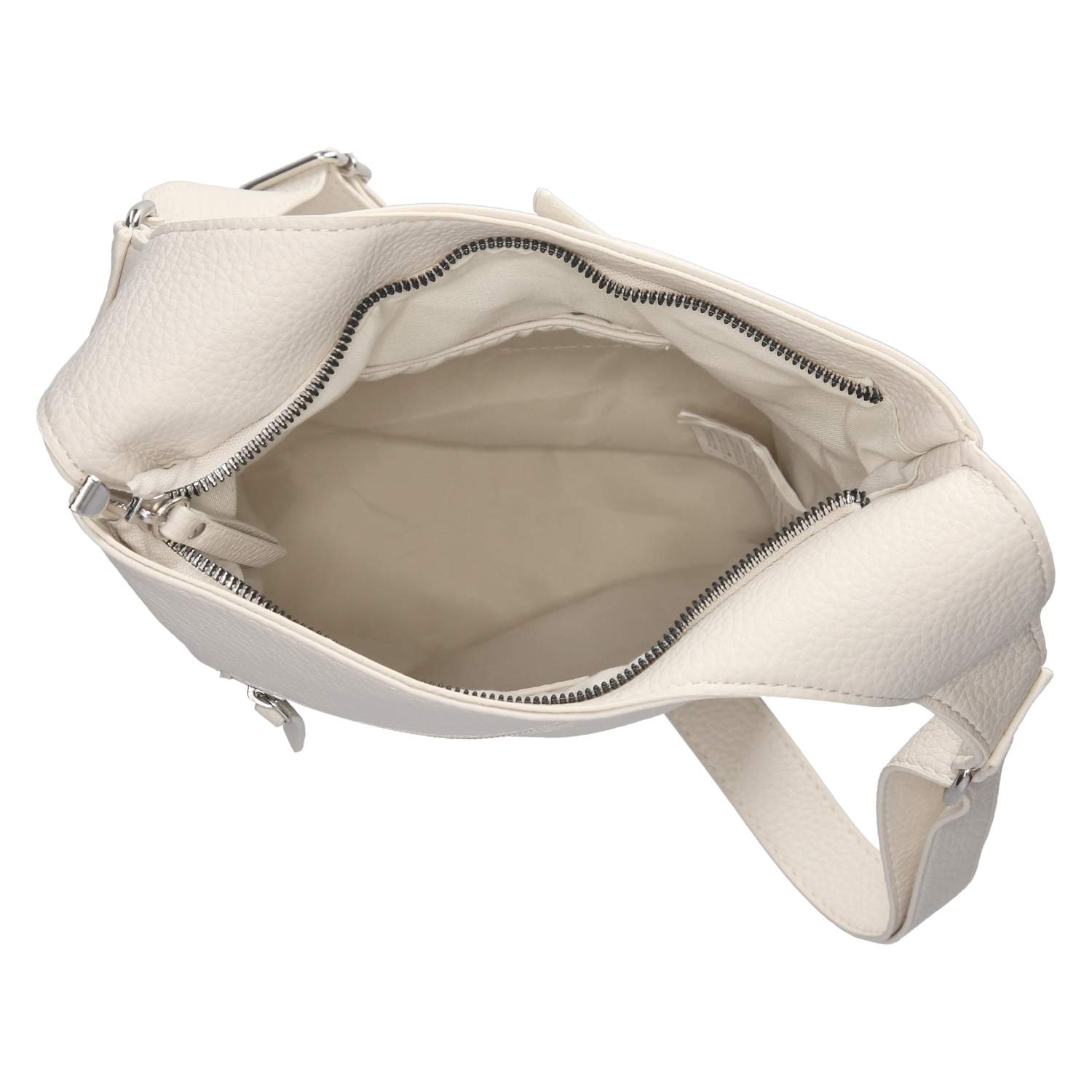 Schultertasche  Beige