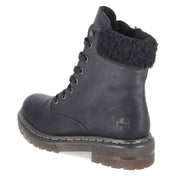 Schnürboots  Schwarz