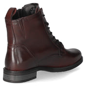 Schnürstiefeletten  Rot