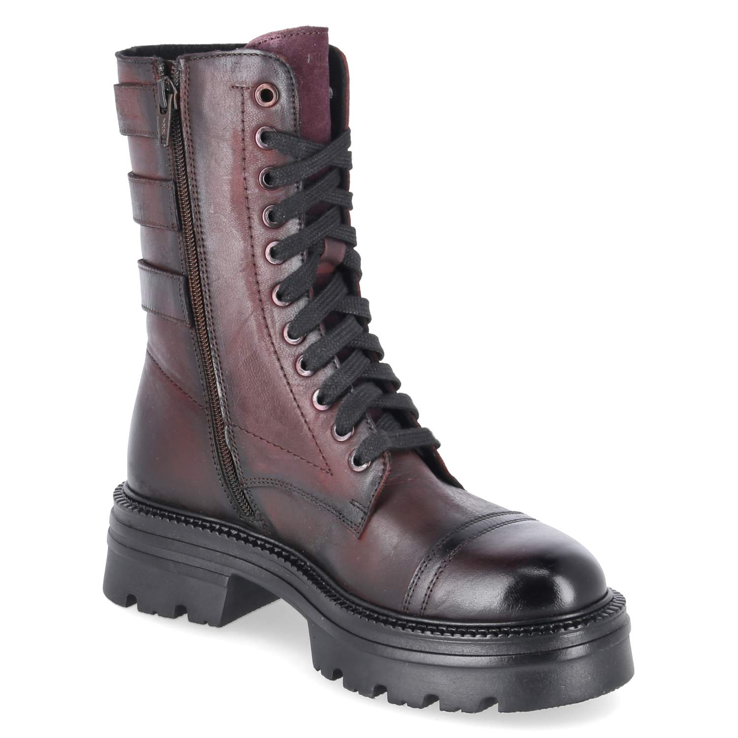 Biker Boots  Rot
