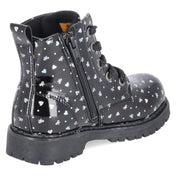 Schnürboots  Schwarz