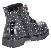 Schnürboots  Schwarz