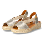 Espadrilles-Sandalen ETNA  Gold