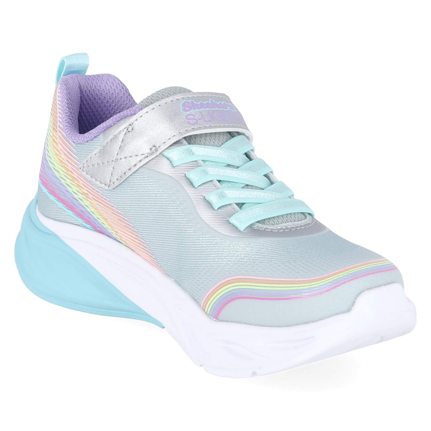 Sneaker RAINBOW BEAM  Silber