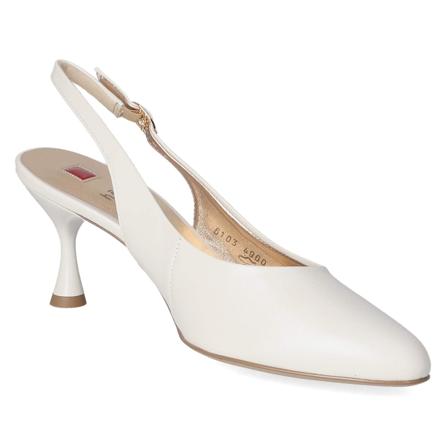 Slingpumps  Weiß