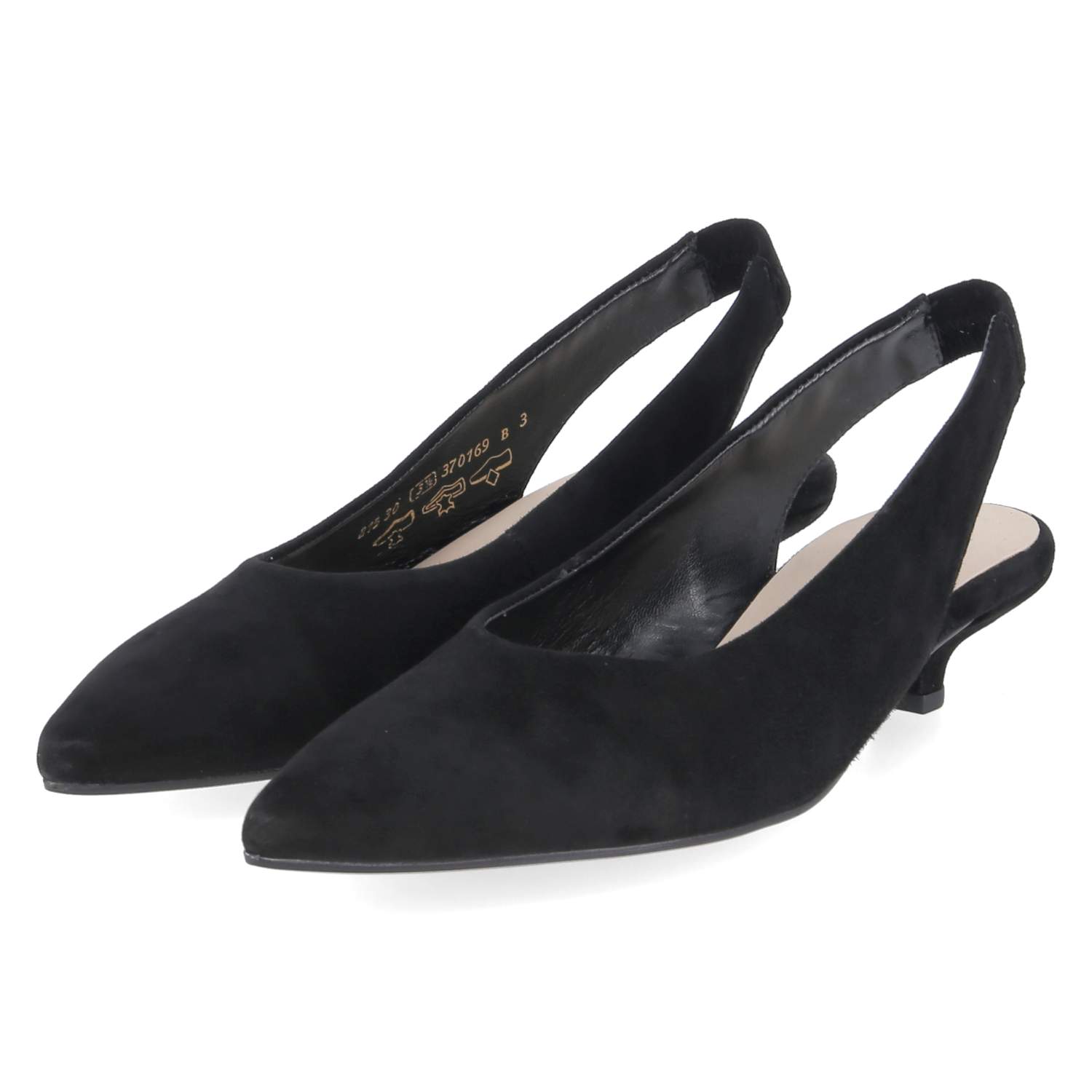Slingpumps Schwarz