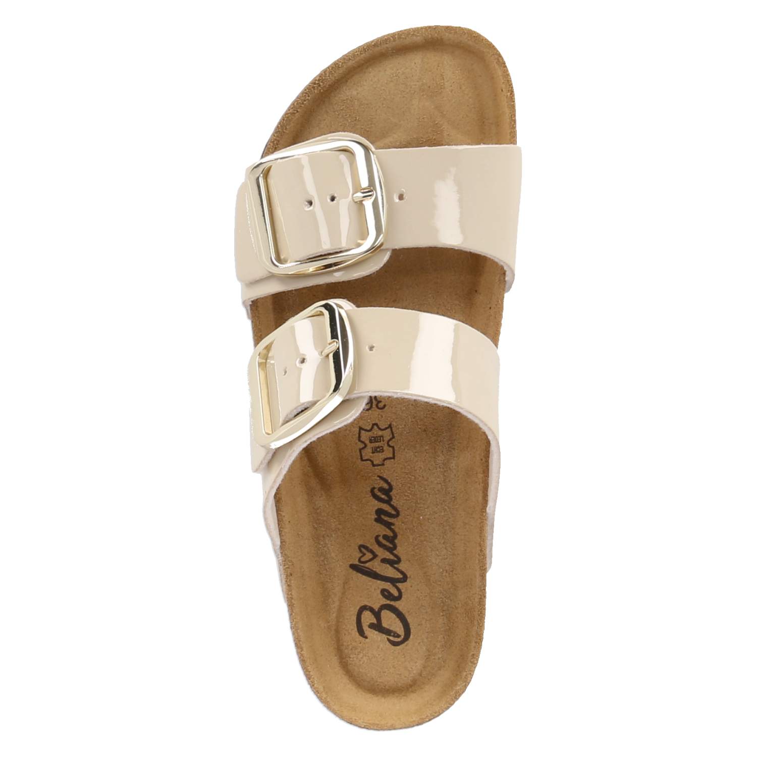 Pantoletten  Beige