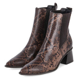 Stiefeletten  Braun