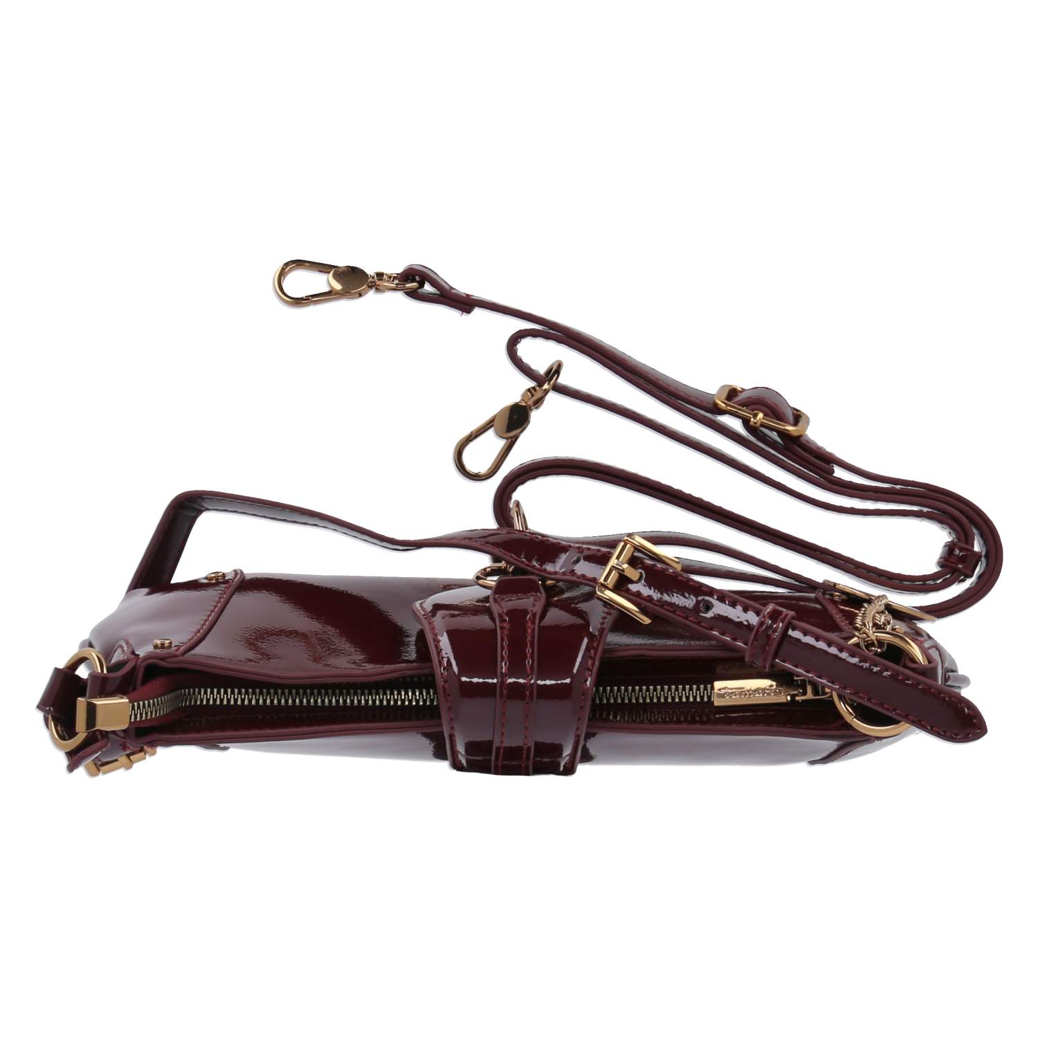 Schultertasche MARINA PATENT  Rot