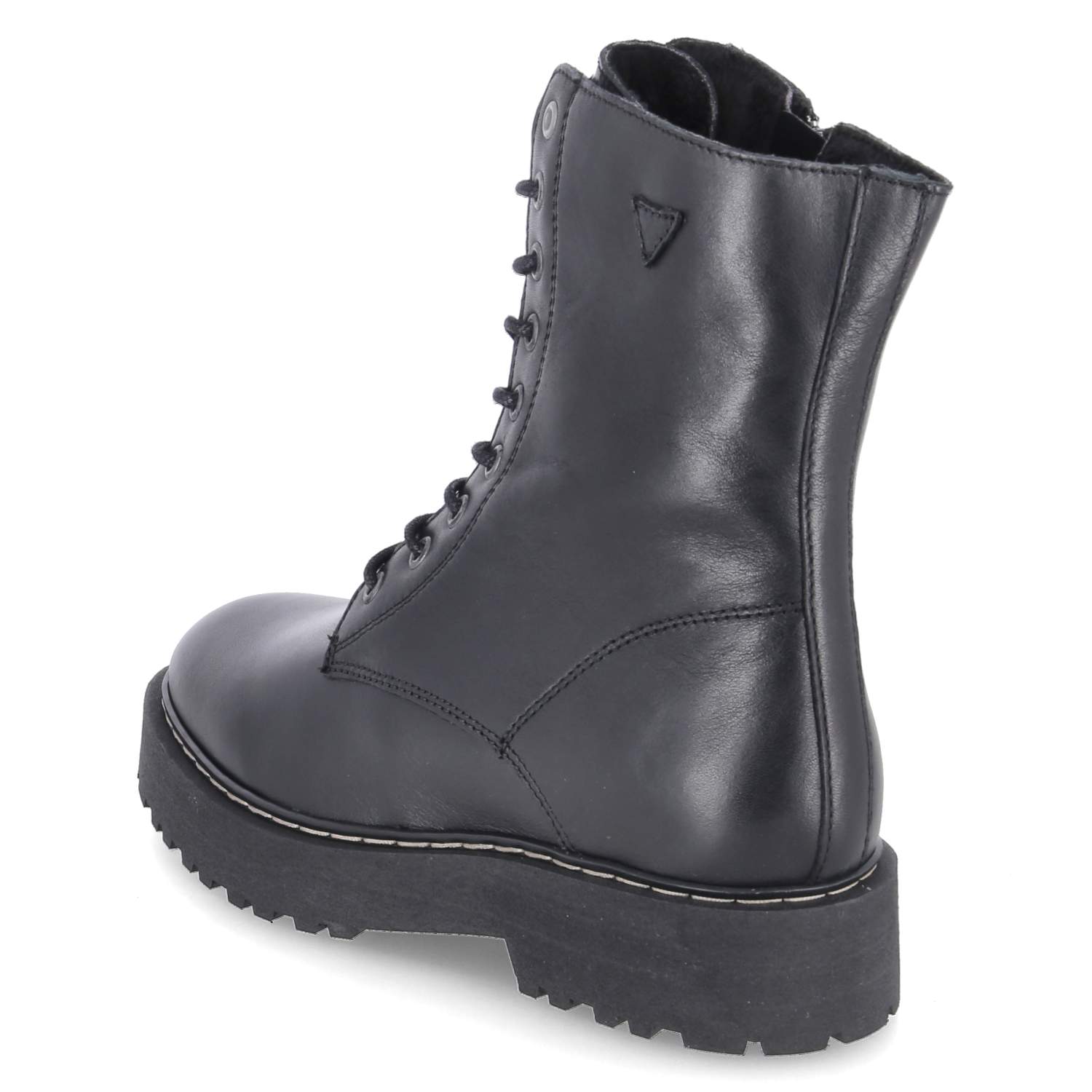 Schnürboots  Schwarz