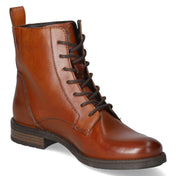 Schnürstiefeletten  Braun