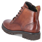 Schnürstiefeletten  Braun