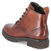 Schnürstiefeletten  Braun