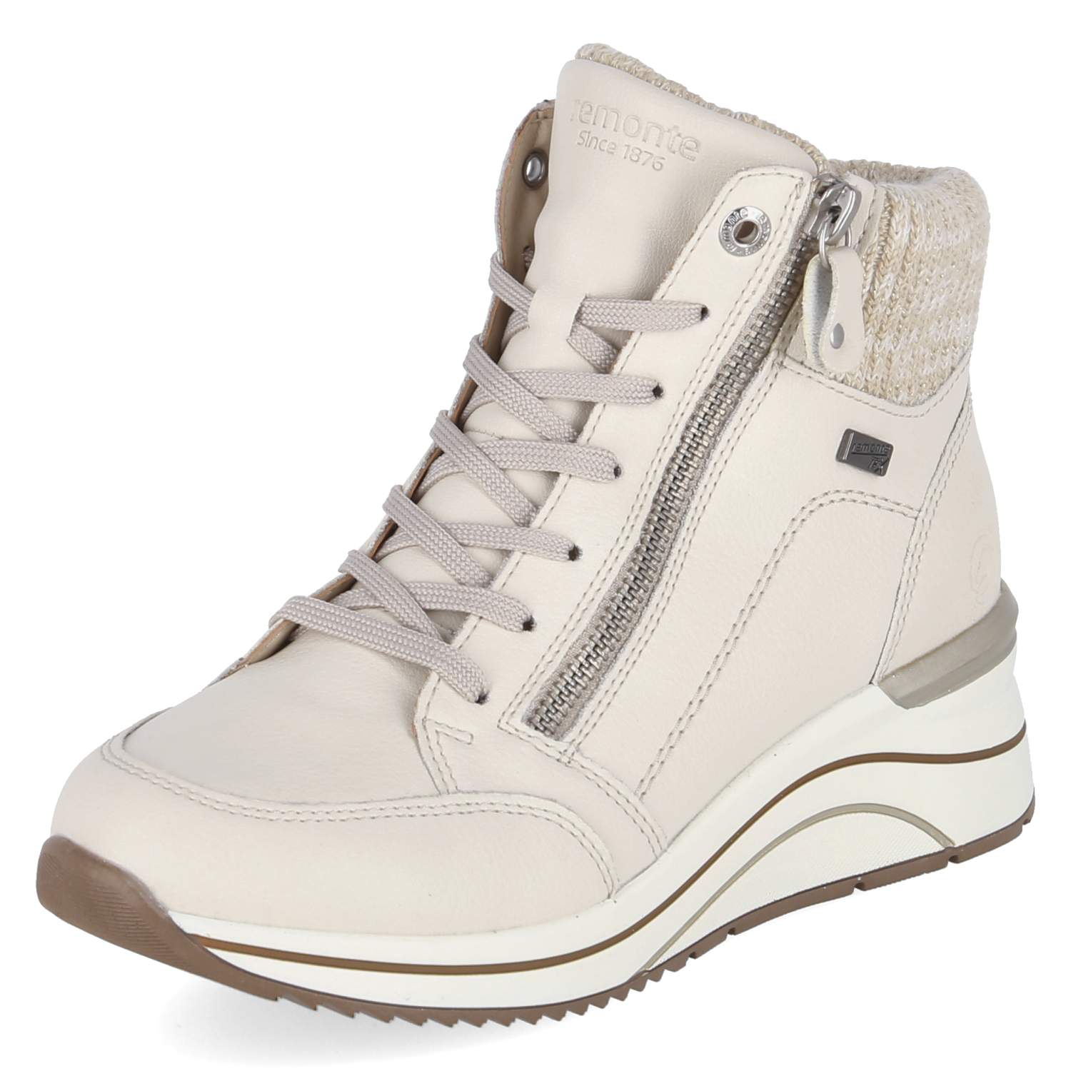High Sneaker  Beige