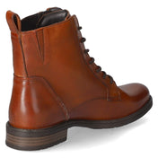Schnürstiefeletten  Braun