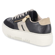 Plateausneaker Schwarz