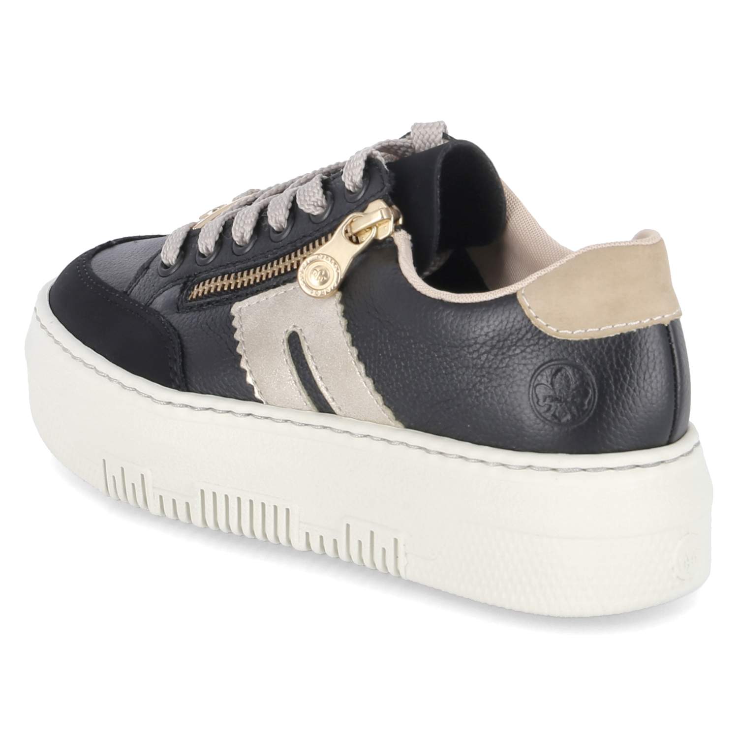 Plateausneaker  Schwarz