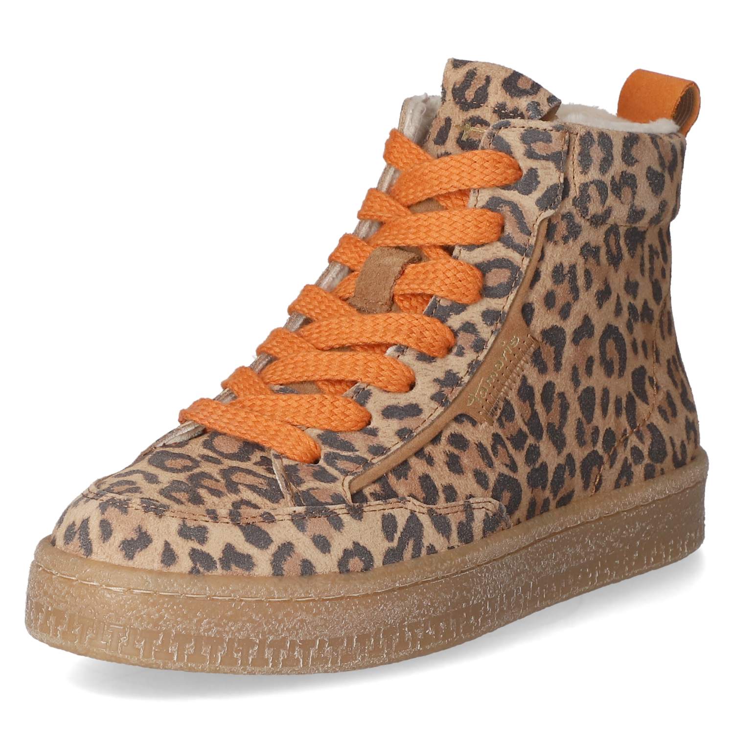 Schnürstiefeletten  Braun