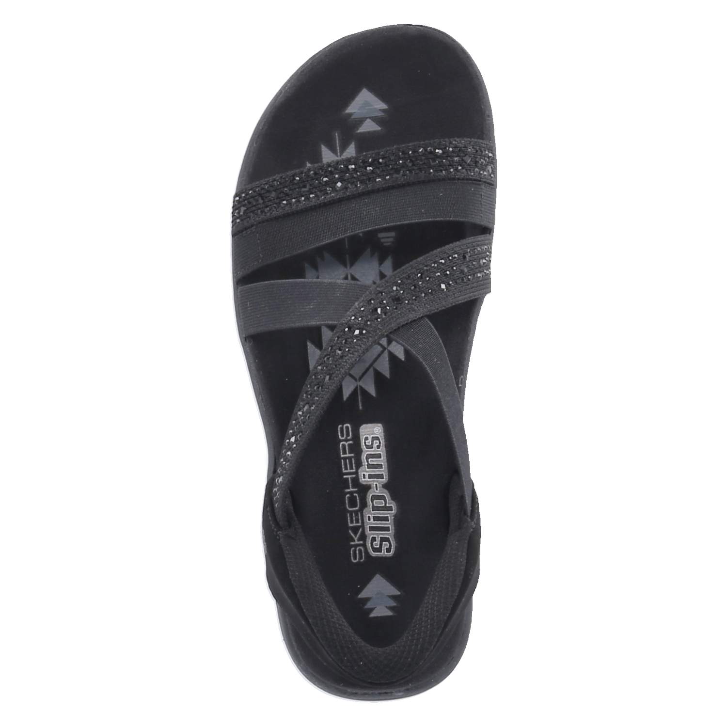 Slip-Sandalen SUMMER SPARKLE  Schwarz
